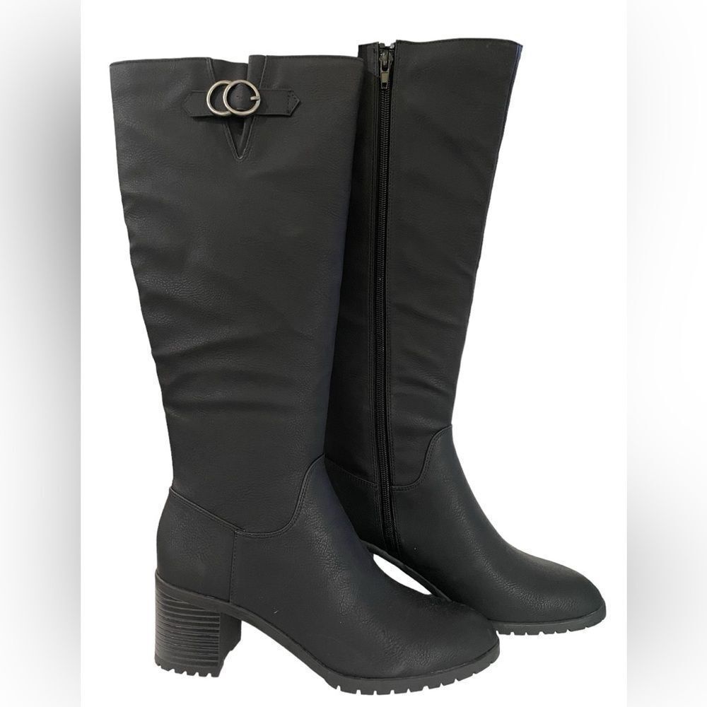 MORRISON BLACK BOOTS BY LIFE STRIDE, 9M